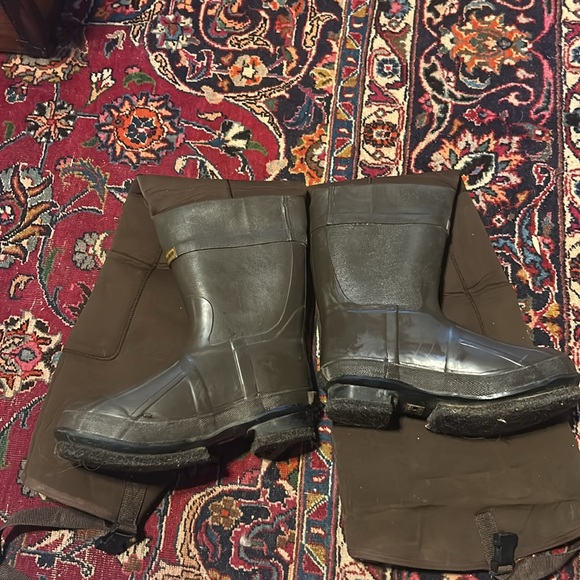 Cabela’s Insulated Hip Wader Felt Soled Brown Size 11 Boots; Practically New main image 4
